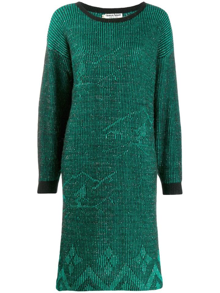 Giorgio Armani Pre-owned 1980's Armani Dress - Green