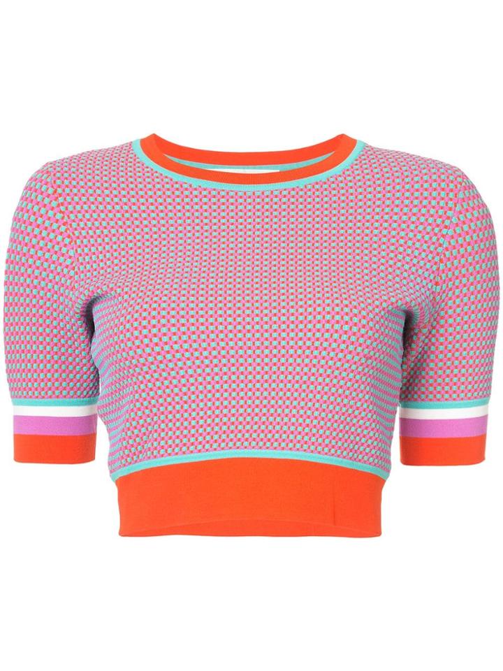 Dvf Diane Von Furstenberg Cropped Top - Pink