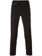 Neil Barrett Slim Fit Jeans, Men's, Size: 32, Black, Cotton/spandex/elastane