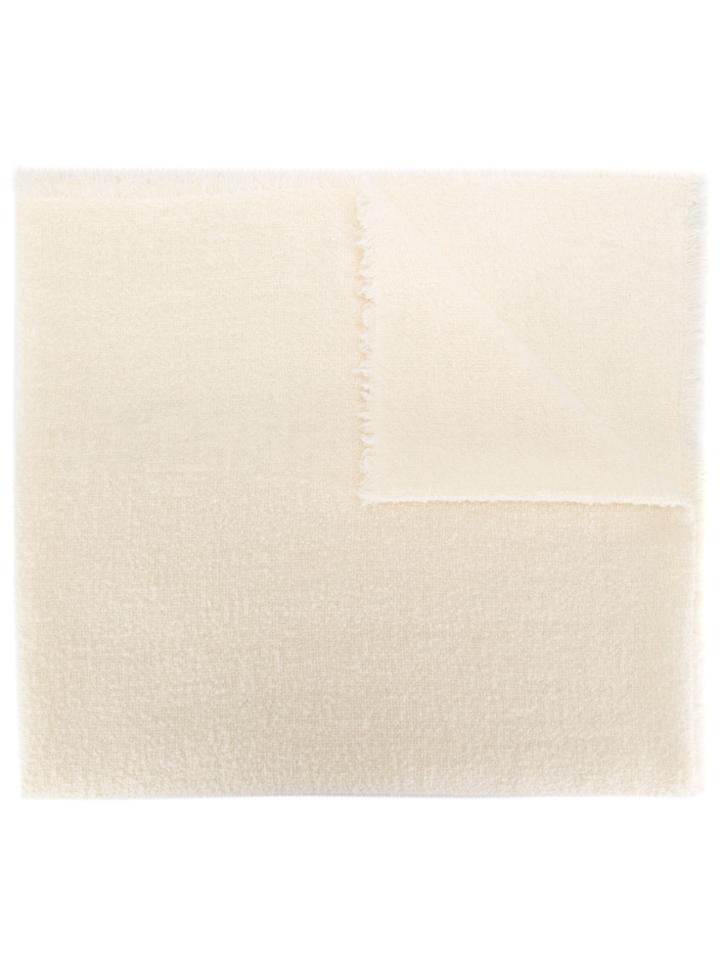 Faliero Sarti Fray-trimmed Scarf - Nude & Neutrals