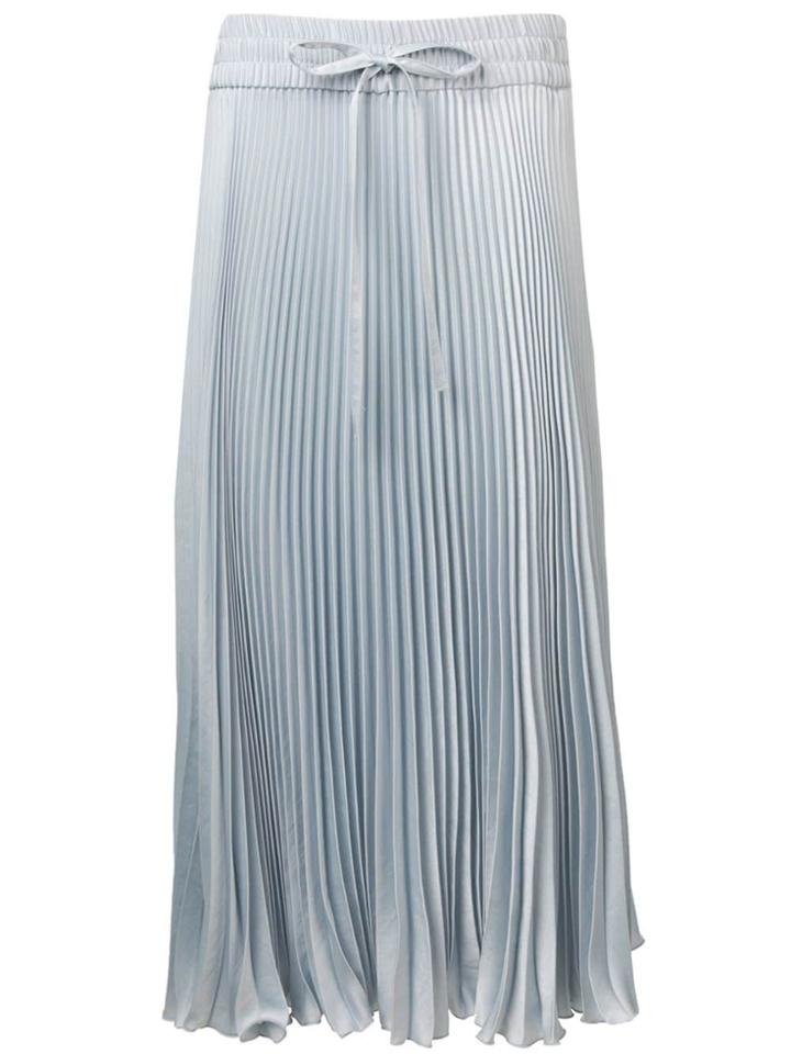 Red Valentino Pleated Skirt - Blue