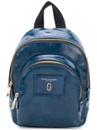 Marc Jacobs Mini Double Zip Backpack - Blue
