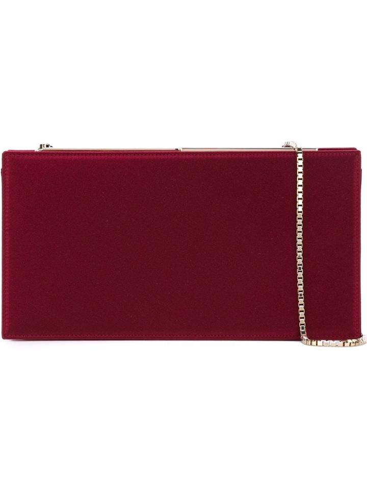 Jimmy Choo 'tux' Clutch - Red