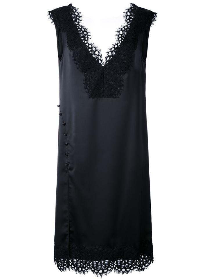 Le Ciel Bleu Lace Dress, Women's, Size: 36, Black, Polyester