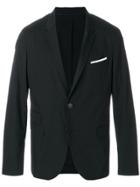Neil Barrett Contrast Welt Blazer - Black