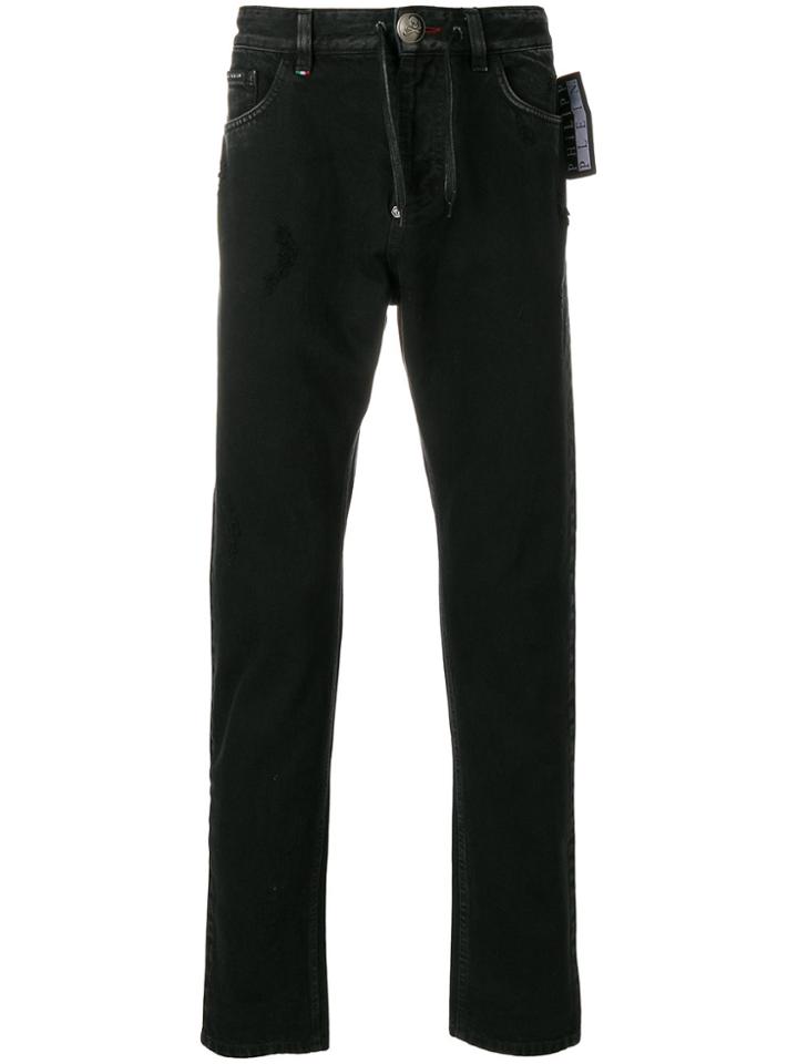 Philipp Plein Straight-leg Jeans - Black