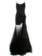 Alessandra Rich Fab Evening Dress - Black