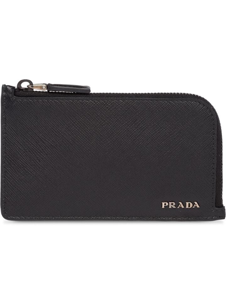 Prada Compact Cardholder - Black