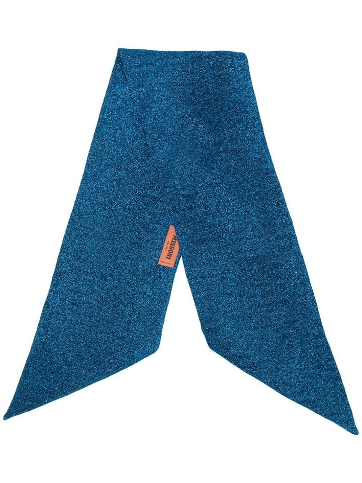 Missoni Lurex Scarf - Blue