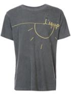 L'equip - Sunset T-shirt - Men - Cotton/polyester - L, Grey, Cotton/polyester