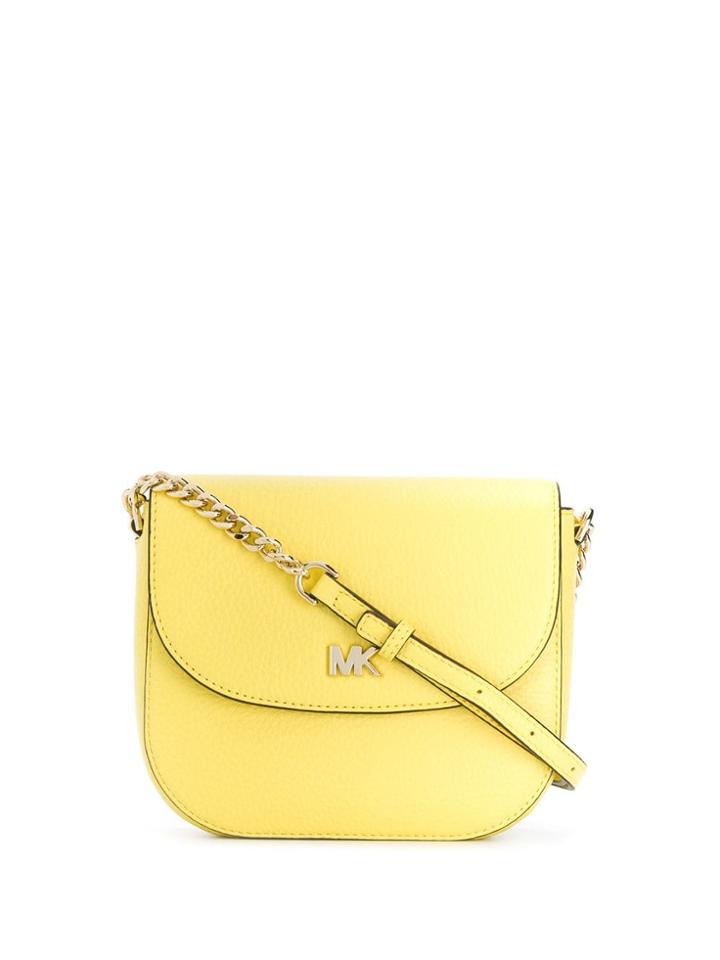 Michael Michael Kors Crossbody Logo Bag - Yellow