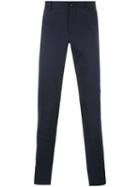 Etro Slim-fit Chinos, Men's, Size: 48, Blue, Cotton/nylon