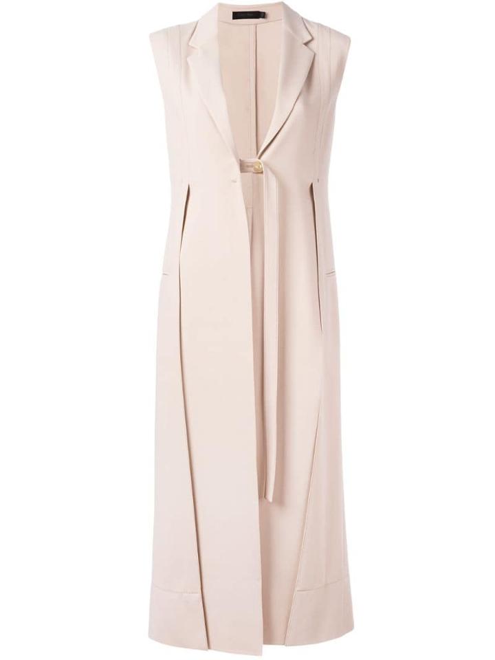 Calvin Klein Long Waistcoat - Pink