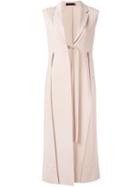 Calvin Klein Long Waistcoat - Pink
