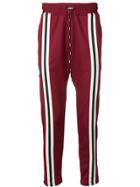 Represent Side Stripe Track Pants - Red