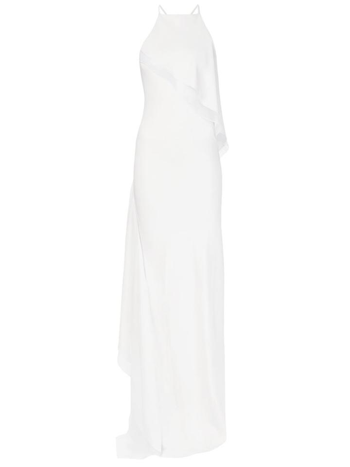 Jason Wu Draped Spaghetti Strap Gown
