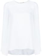 Adam Lippes Loose Fit Blouse - White
