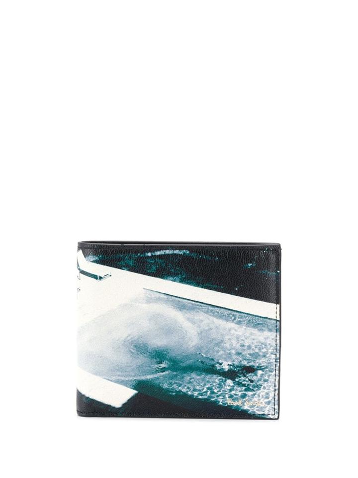 Paul Smith Paul's Photo Print Billfold Wallet - Black