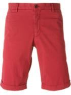 Al Duca D'aosta 1902 Bermuda Shorts, Men's, Size: 48, Red, Cotton/spandex/elastane