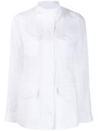Loro Piana Multi-pocket Shirt Jacket - White