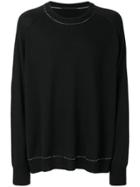 Haider Ackermann Stitch Detail Sweater - Black