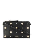 Versace Jeans Couture Lion Head Studs Clutch - Black