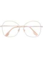 Victoria Beckham Round Frame Glasses - Metallic