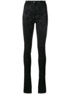 Plein Sud High Waisted Trousers - Black