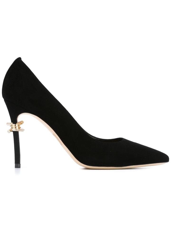 Dsquared2 Barbed Wire Detail Pumps - Black