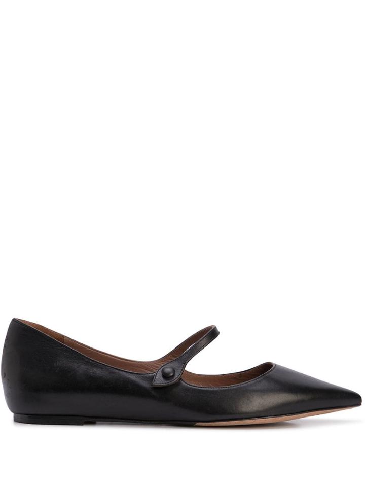 Tabitha Simmons Hermione Ballerina Flats - Black