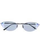 Bottega Veneta Eyewear Cat-eye Sunglasses - Blue
