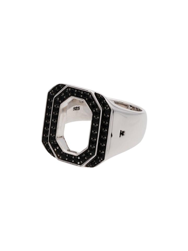 Tom Wood Metallic Queen Spinel Sterling Silver Ring