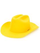 Calvin Klein Classic Fedora Hat - Yellow