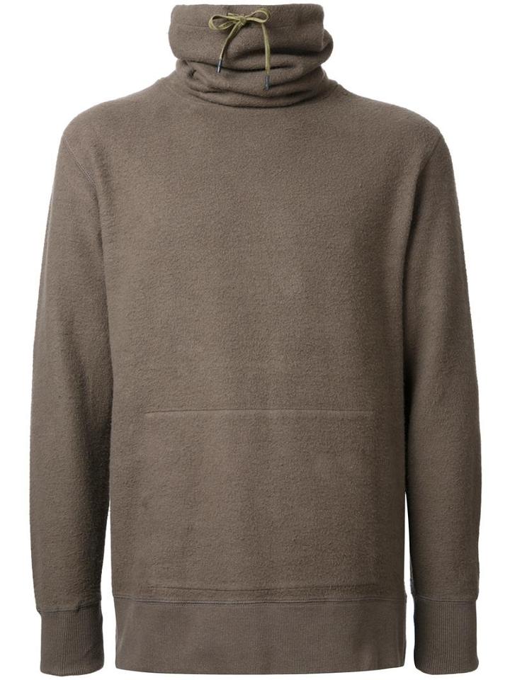 Ones Stroke Roll Neck Sweatshirt, Men's, Size: Small, Brown, Cotton