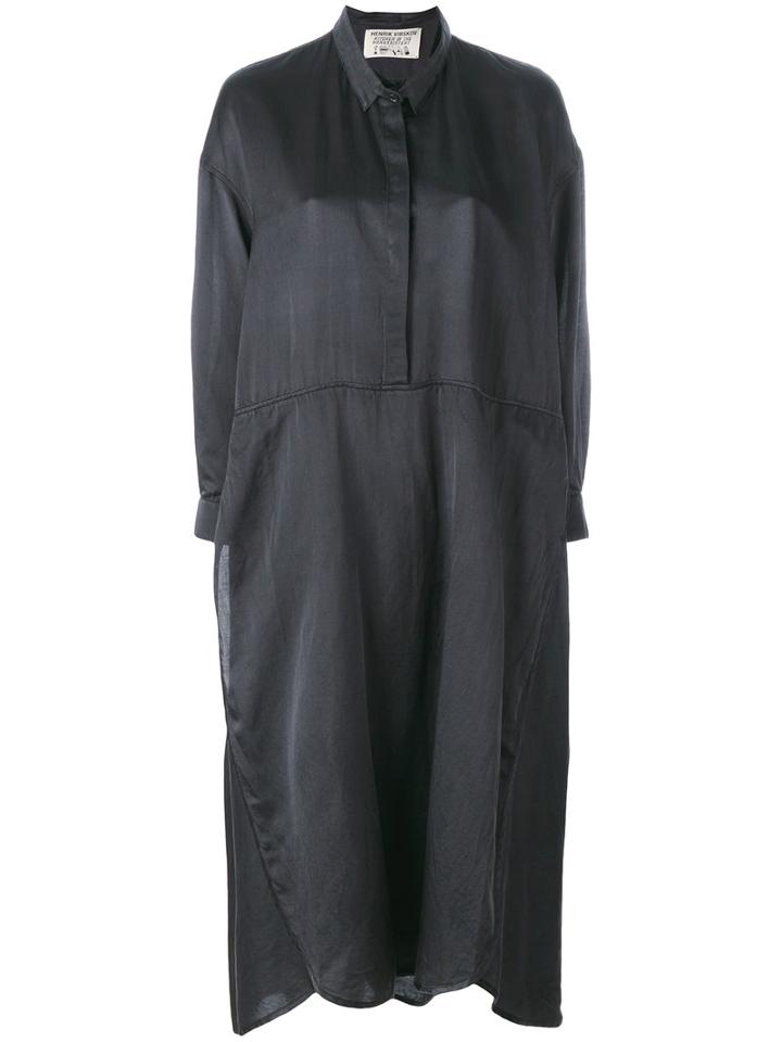 Henrik Vibskov - Beatle Dress - Women - Silk/cotton - Xs, Black, Silk/cotton