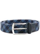 Canali Canali Kc00245100158 510 Leather - Blue