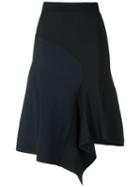 Egrey - Knit Midi Skirt - Women - Viscose - Pp, Black, Viscose