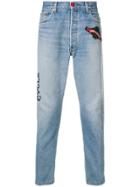 History Repeats Levi's Vintage Patches Jeans - Blue