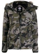 Canada Goose Chelsea Camouflage Print Parka - Green