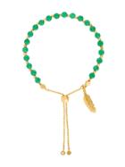 Astley Clarke Super Kula Feather Bracelet - Green