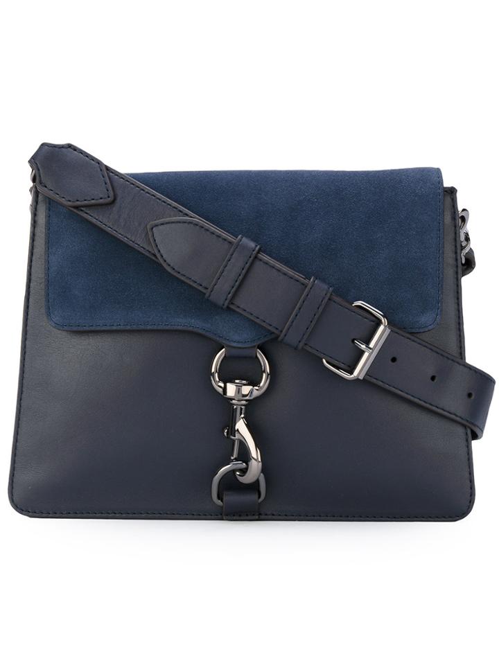 Rebecca Minkoff Clip Fastening Shoulder Bag - Blue