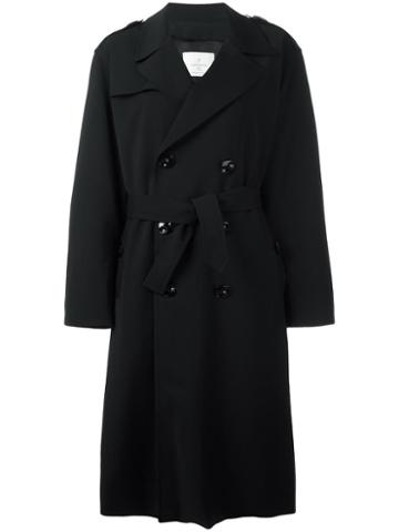 Carolinaritz Single Breasted Coat, Women's, Size: 36, Black, Wool/spandex/elastane