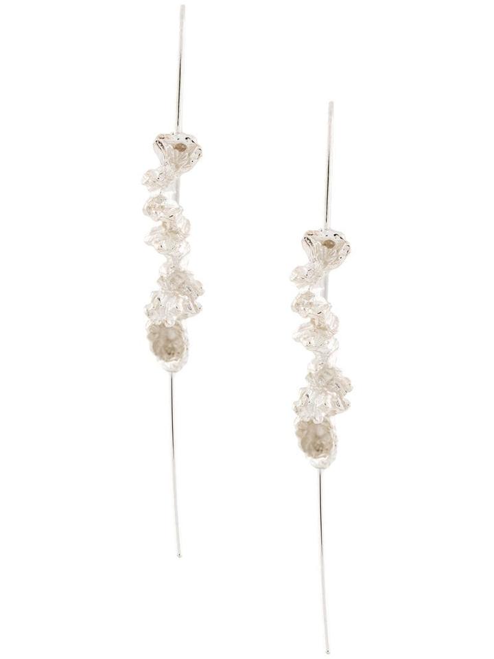 Niza Huang Under Earth Pendant Earrings - Silver