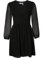 Chloé Seersucker Dress - Black