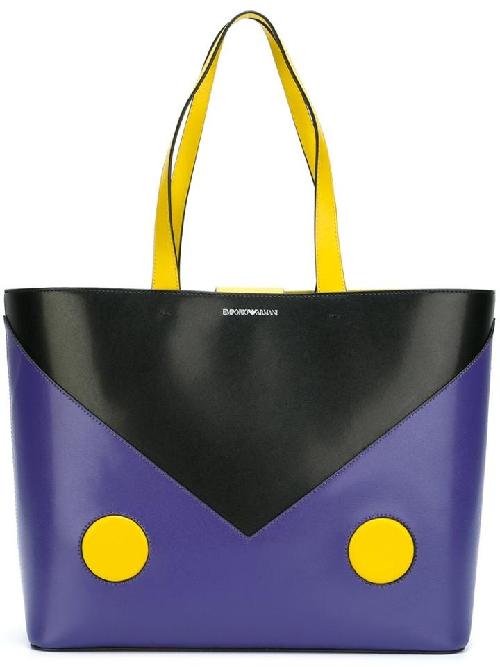 Emporio Armani Colour Block Shoulder Bag