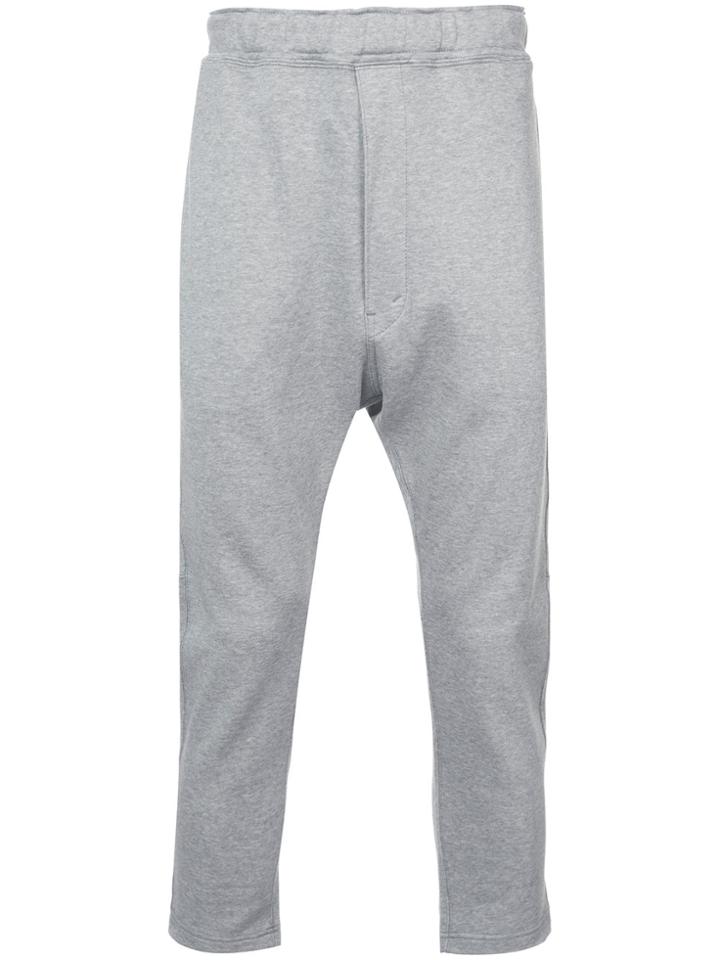 Junya Watanabe Comme Des Garçons Man Cropped Track Trousers - Grey