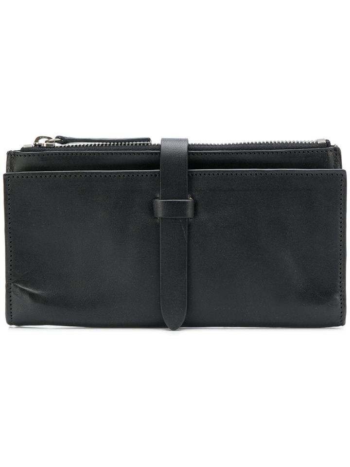 Ann Demeulemeester Tucson Zipped Wallet - Black