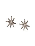 Oscar De La Renta Peuter Starburst Studs - Metallic