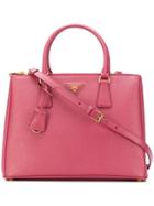 Prada Double Tote - Pink & Purple