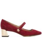 Tory Burch Marisa Mary Jane Pumps - Red
